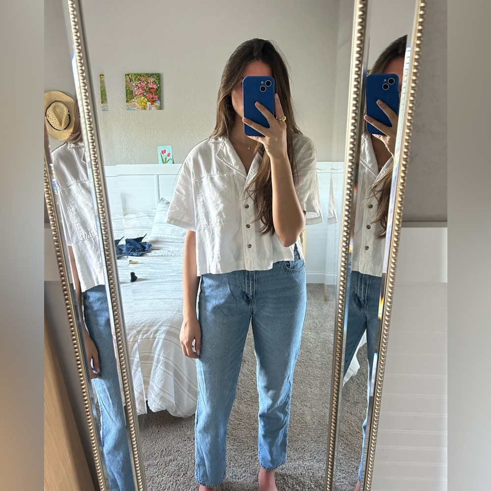 PacSun Medium Wash Mom Jean